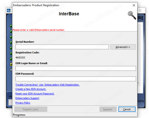 Embarcadero InterBase 2020破解版 v14.0.0.97下载(附注册机及激活教程)