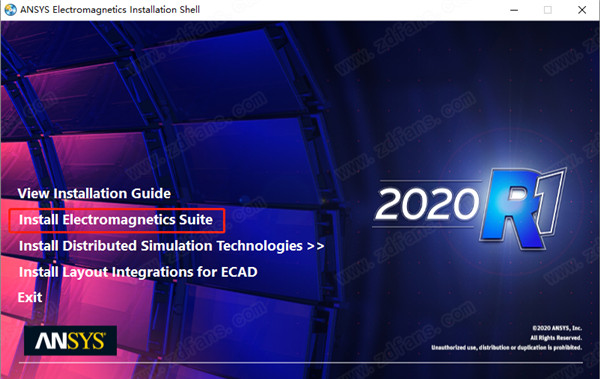 ANSYS Electronics Suite 2020 R1破解版下载(附许可证文件及破解补丁)