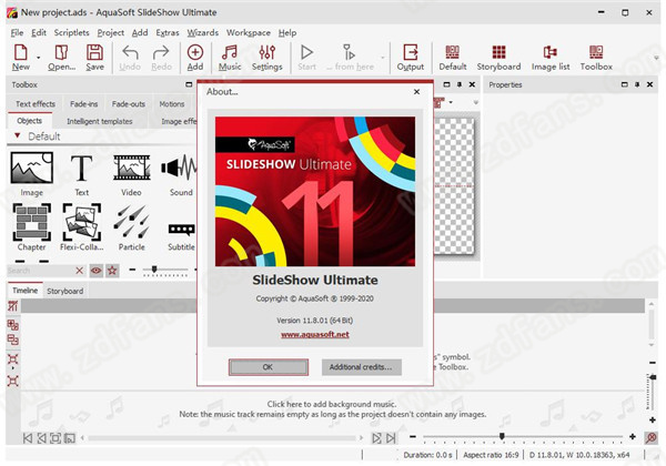 AquaSoft SlideShow Premium 11破解版下载 v11.8.01(破解补丁)