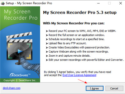 My Screen Recorder Pro破解版下载 v5.3(附注册机)