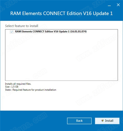 3D结构分析和设计软件-RAM Elements CONNECT Edition破解版下载 v16.01.01.74(附破解补丁)