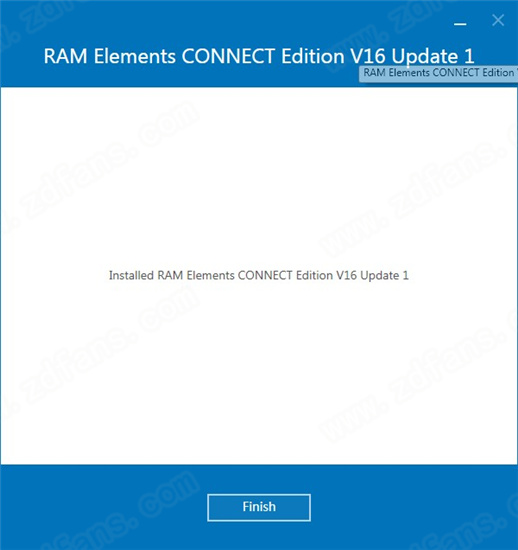 3D结构分析和设计软件-RAM Elements CONNECT Edition破解版下载 v16.01.01.74(附破解补丁)