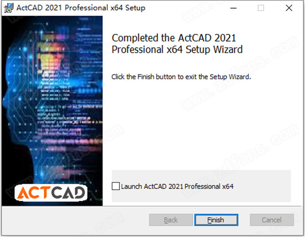 ActCAD 2021 Professional破解版 v10.0.1447下载(附破解补丁)