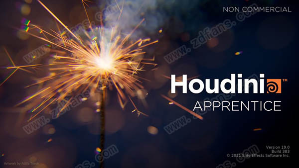 houdini 19破解版-houdini 19中文免费版下载 v19.0(附破解补丁)