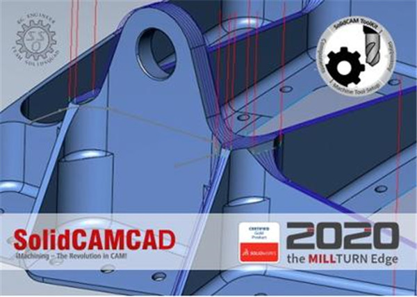 SolidCAMCAD 2020 SP5中文破解版