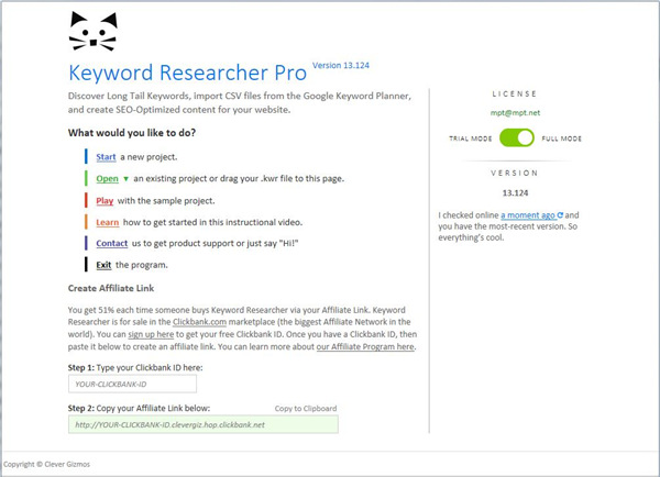 Keyword Researcher Pro破解版下载 v13.124(附注册机)