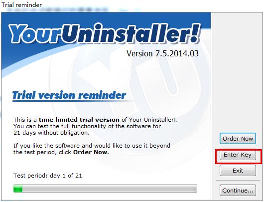 Your Uninstaller pro 7.5中文破解版下载(附序列号)