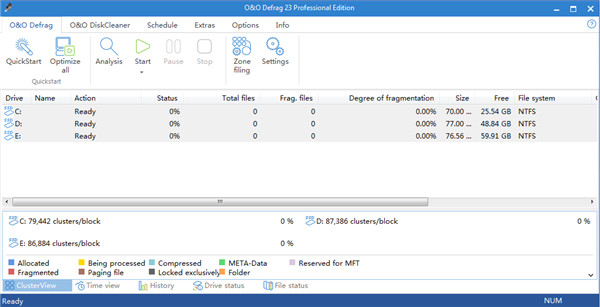 O＆O Defrag Pro绿色便携版下载 v23.0.3576