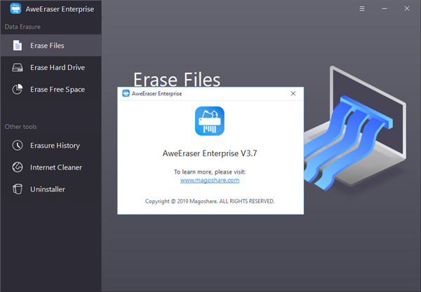AweEraser Enterprise企业版破解版 v3.7下载(附破解补丁)