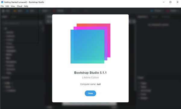 Bootstrap Studio 5破解版 v5.1.1下载(含破解教程)