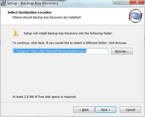 Backup Key Recovery(备份密钥恢复工具)下载 v2.2.6.0破解版