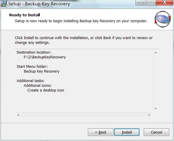 Backup Key Recovery(备份密钥恢复工具)下载 v2.2.6.0破解版