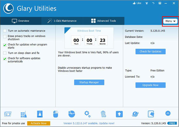 Glary Utilities激活码_glary utilities pro注册码下载(附官方安装包)