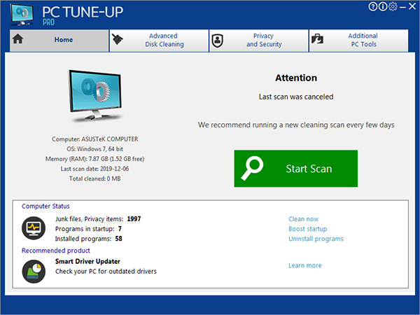 PC Tune-Up Pro破解版
