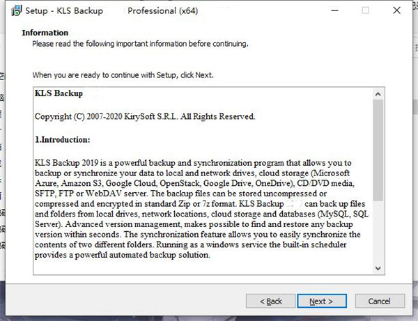 KLS Backup Pro 2021破解版-文件同步备份工具永久激活版下载 v2021.1