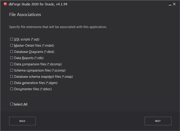 dbForge Studio 2020 for Oracle破解版下载 v4.1.94(附破解补丁和教程)