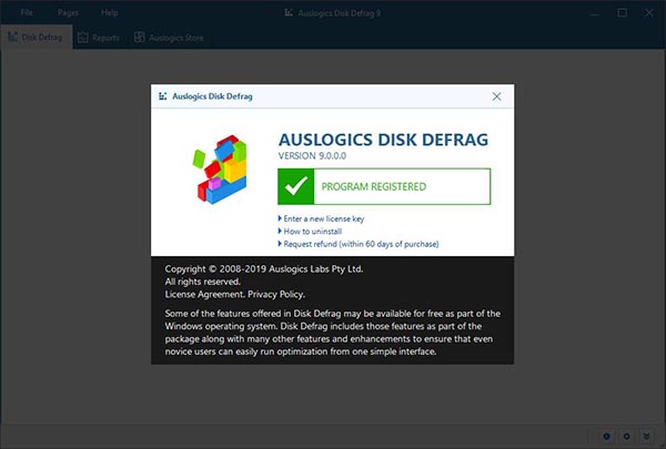 AusLogics Disk Defrag Pro(磁盘碎片整理工具)破解版