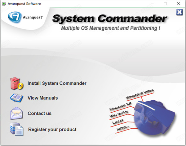 System Commander 9破解版 v9.04下载(附注册码)