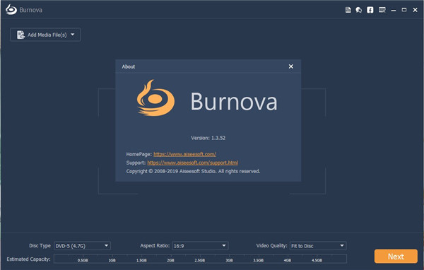 Burnova破解版 v1.3.52下载(附注册机)