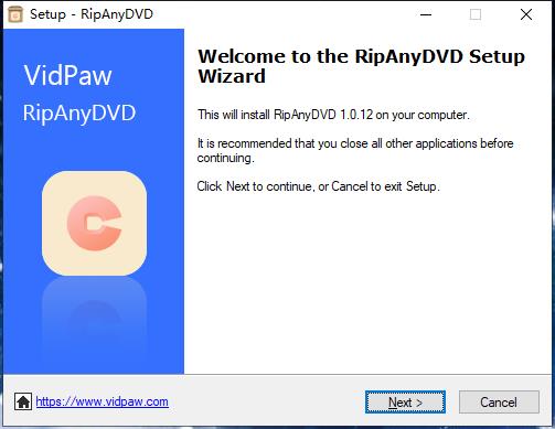 Vidpaw RipAnyDVD(DVD视频转换器) v1.0.12破解版(含破解教程)