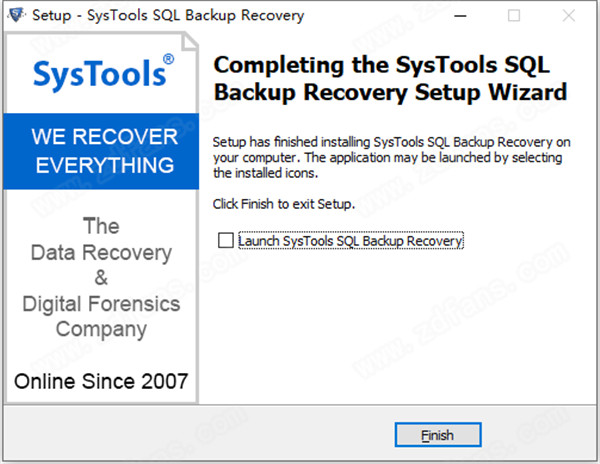 SysTools SQL Backup Recovery 9破解版下载 v9.0.0