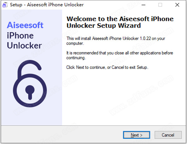 Aiseesoft iPhone Unlocker破解版 v1.0.22下载(附注册机)