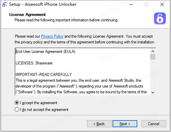 Aiseesoft iPhone Unlocker破解版 v1.0.22下载(附注册机)