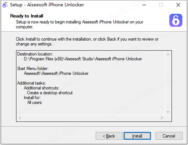 Aiseesoft iPhone Unlocker破解版 v1.0.22下载(附注册机)