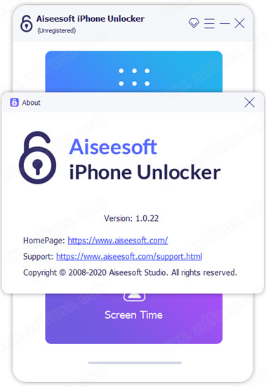 Aiseesoft iPhone Unlocker破解版 v1.0.22下载(附注册机)