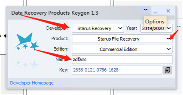 Starus File Recovery中文破解版 v5.0下载(附注册机)