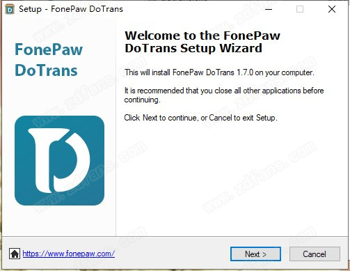 FonePaw DoTrans破解版