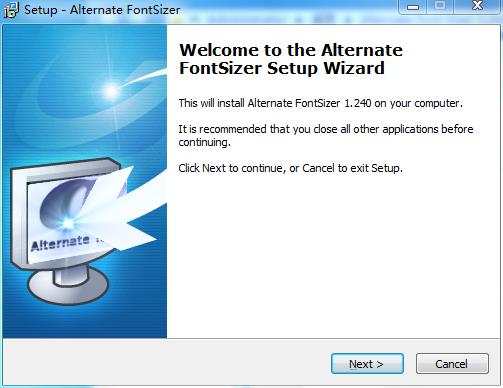 Alternate FontSizer(字体修复工具)免费版下载 v1.240