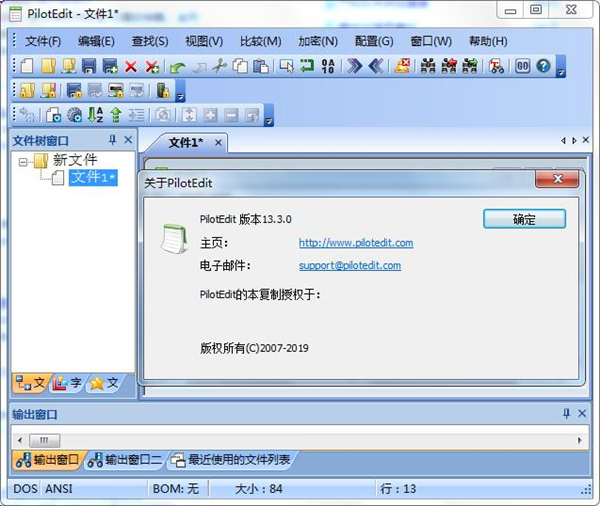 PilotEdit(文件编辑器)13中文破解版下载 v13.3.0(附破解补丁和教程)