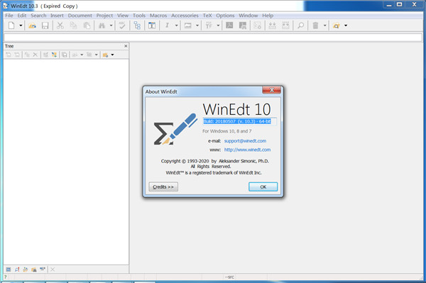 WinEdt破解版下载-WinEdt免费版 v10.3.0(附注册机+注册码)
