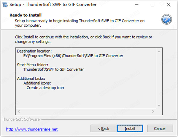 ThunderSoft SWF to GIF Converter破解版 v3.6.0.0下载(附破解补丁)