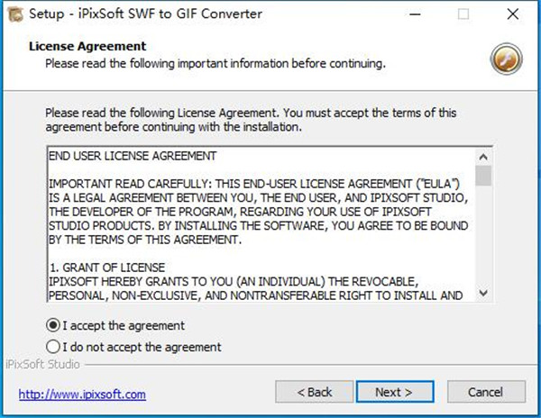 iPixSoft SWF to GIF Converter 4破解版下载 v4.3.1(附破解补丁)