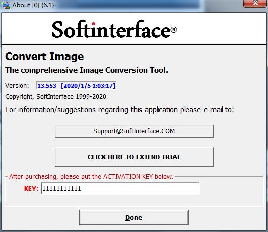 SoftInterface Convert Image破解版下载 v13.5(附破解补丁和教程)