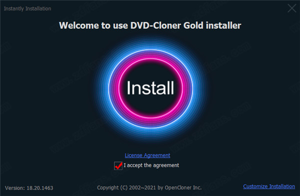 DVD-Cloner Gold 2021破解版 v18.20.1463下载(附破解补丁)