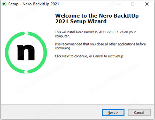 Nero BackItUp 2021中文破解版 v23.0.1.24下载(附破解补丁)