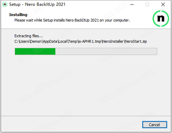 Nero BackItUp 2021中文破解版 v23.0.1.24下载(附破解补丁)