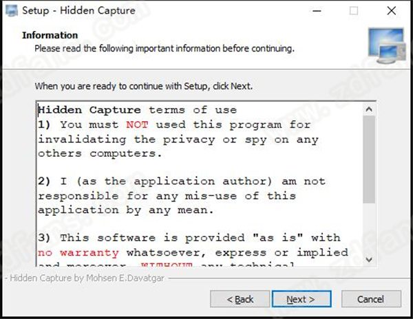 Hidden Capture绿色版下载 v3.4