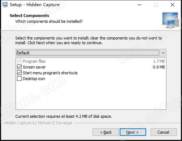 Hidden Capture绿色版下载 v3.4