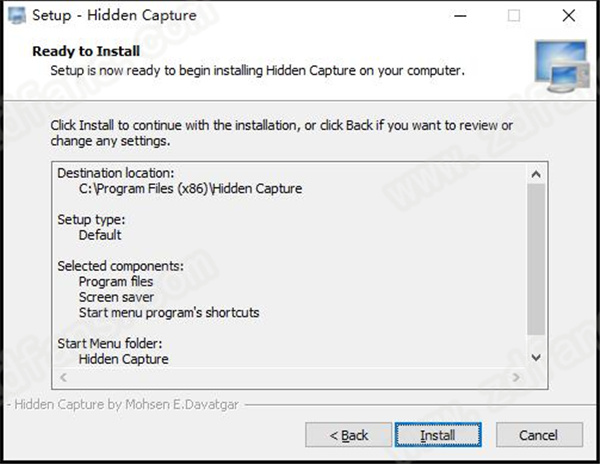 Hidden Capture绿色版下载 v3.4