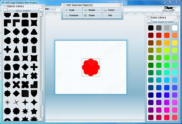 JetA Logo Creator(LOGO设计制作工具)