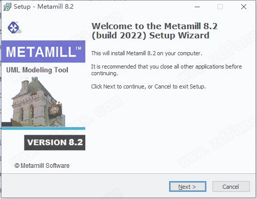 metamill中文破解版-UML建模工具下载 v8.2.2022(附破解补丁)