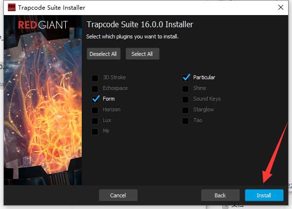 Red Giant Trapcode Suite16中文破解版下载 v16.0(附注册码)