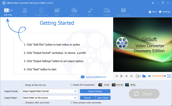 GiliSoft Video Converter