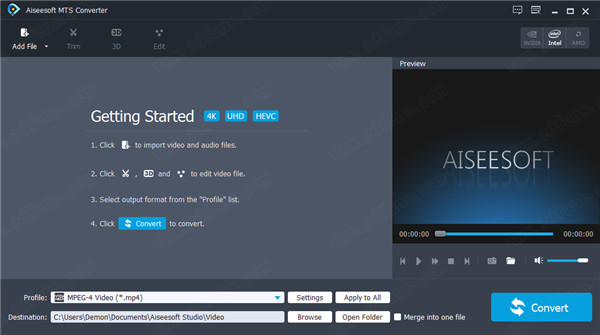 Aiseesoft MTS Converter破解版