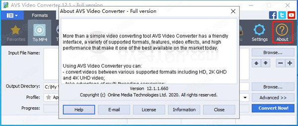 AVS Video Converter 12破解版