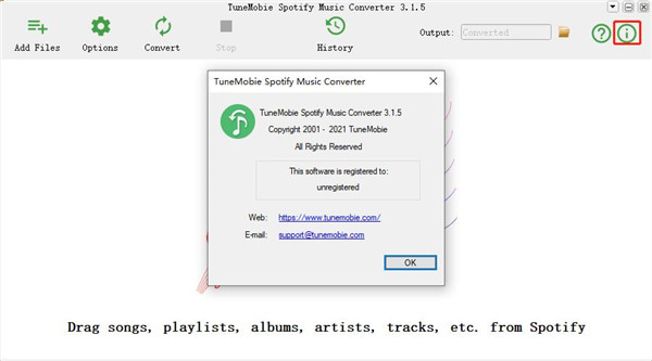 TuneMobie Spotify Music Converter(音乐转换器)破解版下载 v3.1.5(含破解补丁)